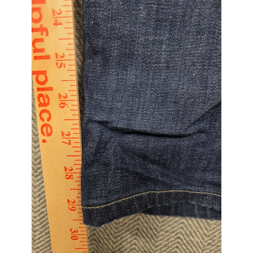 7 For All Mankind Standard Mens Straight‎ Leg Jeans Dark Wash Size 36 x 29